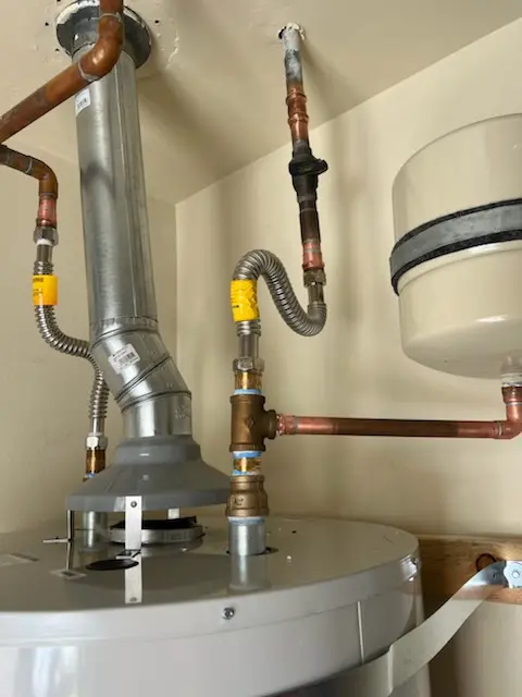 Water heater installation and plumbing repair in Peters Corner